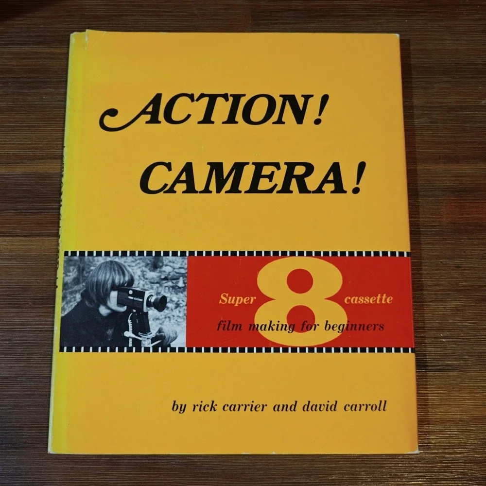 Action! Camera! by Rick Carrier &‎ David Carroll 1972 HCDJ Super 8 Cassette Film